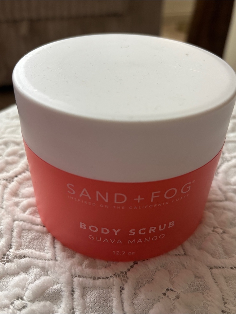 Sand + Fog Guava Mango Body Scrub - Coral